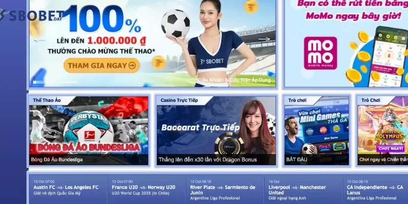 Đảm bảo bạn sẽ hài lòng với giao diện mới Sbobet