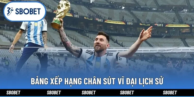 Bảng xếp hạng chân sút vĩ đại lịch sử