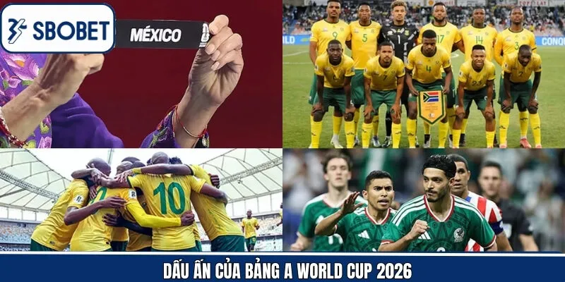 Bảng A World Cup 2026 và các điểm thú vị