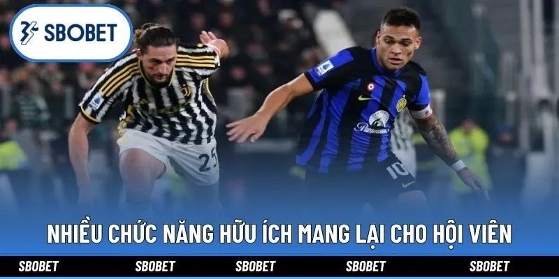 Nhiều chức năng hữu ích mang lại cho hội viên