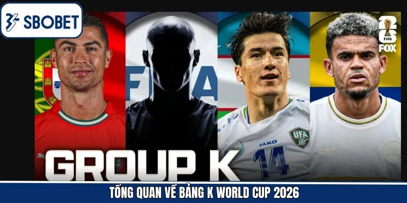 Sơ lược về bảng đấu K của World Cup 2026